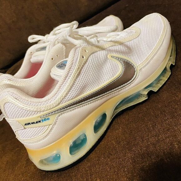 Nike Air Max 360 2006 Vintage White Blue 9 US 40.5 - Picture 12 of 16